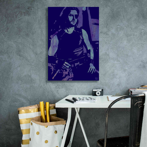 Image of 'Plinsken' by Giuseppe Cristiano, Canvas Wall Art,18 x 26