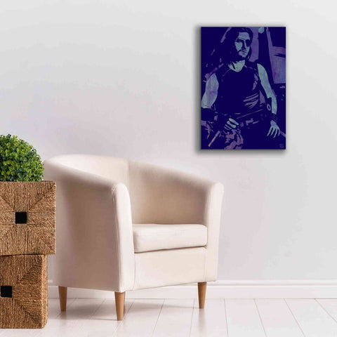 Image of 'Plinsken' by Giuseppe Cristiano, Canvas Wall Art,18 x 26