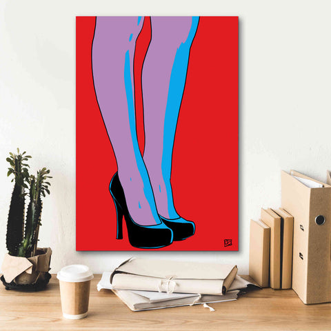Image of 'Shoes IX' by Giuseppe Cristiano, Canvas Wall Art,18 x 26