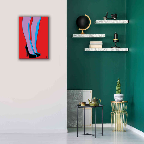 Image of 'Shoes IX' by Giuseppe Cristiano, Canvas Wall Art,18 x 26