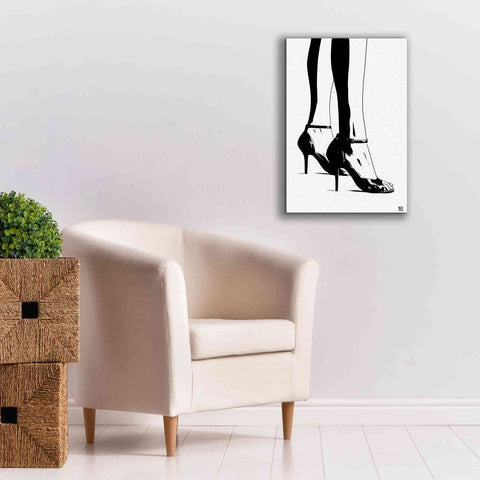 Image of 'Shoes X' by Giuseppe Cristiano, Canvas Wall Art,18 x 26