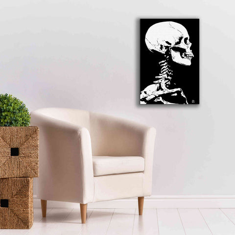 Image of 'Skeleton' by Giuseppe Cristiano, Canvas Wall Art,18 x 26