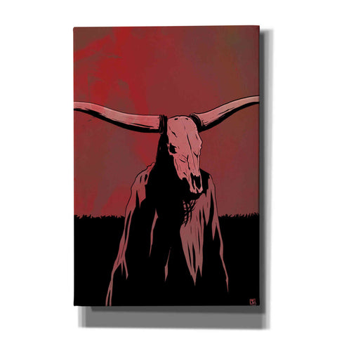 Image of 'Skull' by Giuseppe Cristiano, Canvas Wall Art