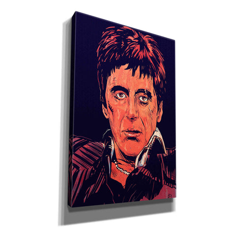 Image of 'Tony Montana' by Giuseppe Cristiano, Canvas Wall Art