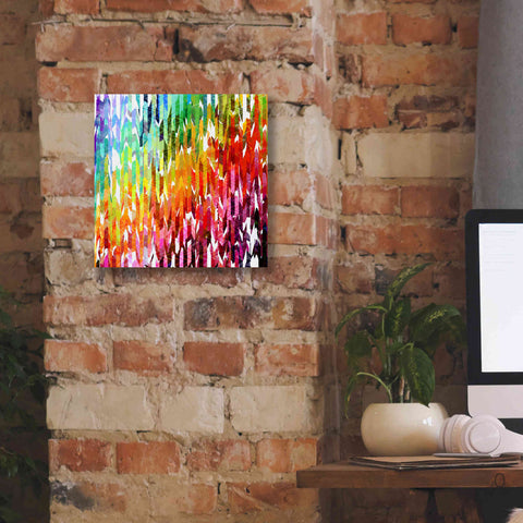 Image of 'Designer Stripes' by Shandra Smith, Canvas Wall Art,12 x 12