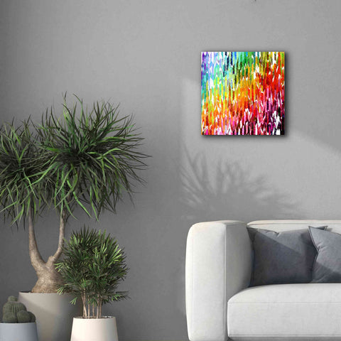 Image of 'Designer Stripes' by Shandra Smith, Canvas Wall Art,18 x 18