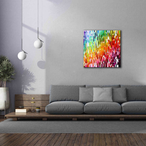 Image of 'Designer Stripes' by Shandra Smith, Canvas Wall Art,37 x 37