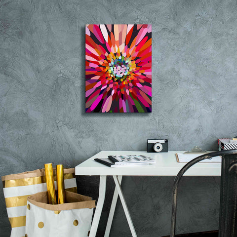 Image of 'Pink Flower' by Shandra Smith, Canvas Wall Art,12 x 16