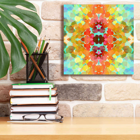 Image of 'Swimming with Colors' by Shandra Smith, Canvas Wall Art,12 x 12