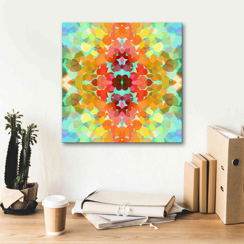Image of 'Swimming with Colors' by Shandra Smith, Canvas Wall Art,18 x 18