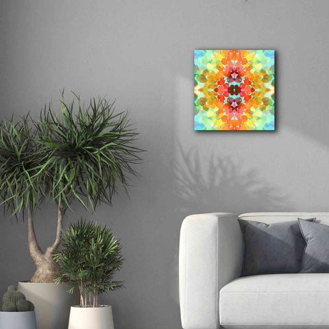 Image of 'Swimming with Colors' by Shandra Smith, Canvas Wall Art,18 x 18