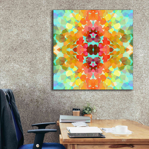 Image of 'Swimming with Colors' by Shandra Smith, Canvas Wall Art,37 x 37