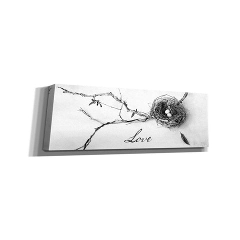 Image of 'Nest and Branch Love' by Debra Van Swearingen, Canvas Wall Art,36x12x1.74x0,60x20x1.74x0