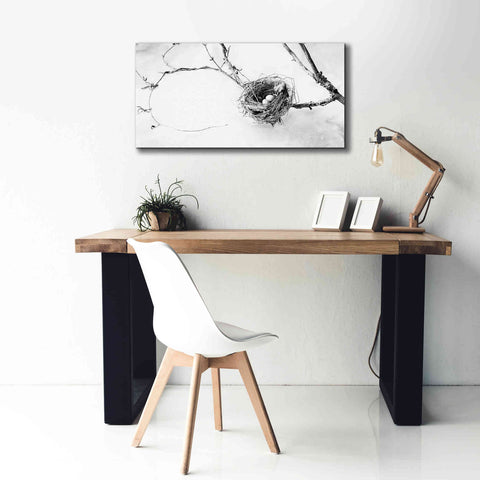 Image of 'Nest and Branch III' by Debra Van Swearingen, Canvas Wall Art,40 x 20