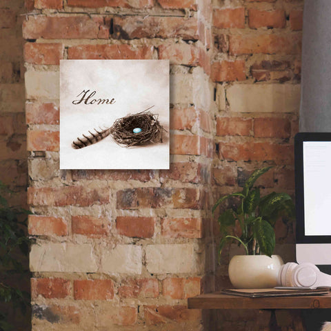 Image of 'Nestled IV - Home' by Debra Van Swearingen, Canvas Wall Art,12 x 12