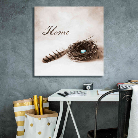 Image of 'Nestled IV - Home' by Debra Van Swearingen, Canvas Wall Art,26 x 26