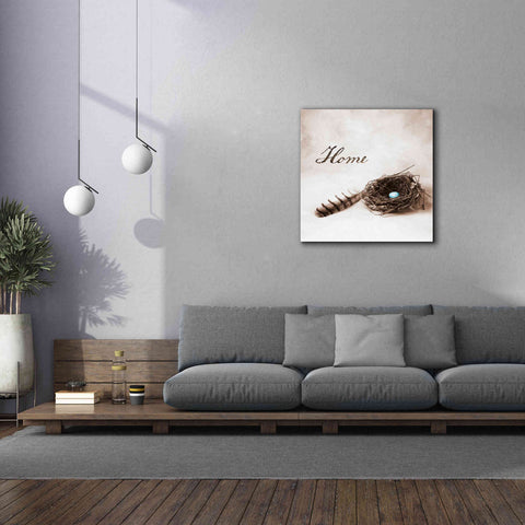 Image of 'Nestled IV - Home' by Debra Van Swearingen, Canvas Wall Art,37 x 37
