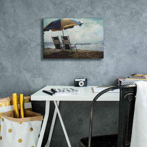 Image of 'Sea For Two' by Debra Van Swearingen, Canvas Wall Art,18 x 12