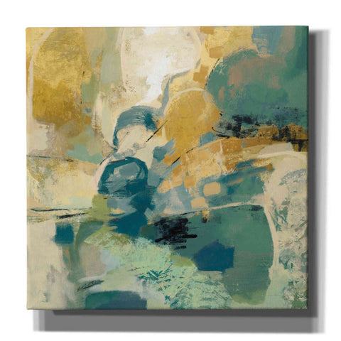 Image of 'Mid Mod Mood Blue' by Silvia Vassileva, Canvas Wall Art,12x12x1.1x0,18x18x1.1x0,26x26x1.74x0,37x37x1.74x0