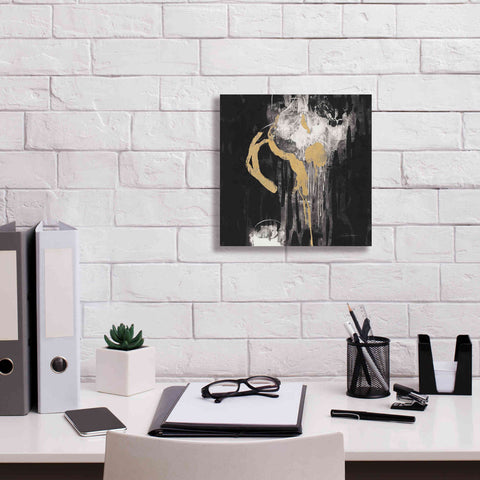 Image of 'Golden Rain I BW' by Silvia Vassileva, Canvas Wall Art,12 x 12