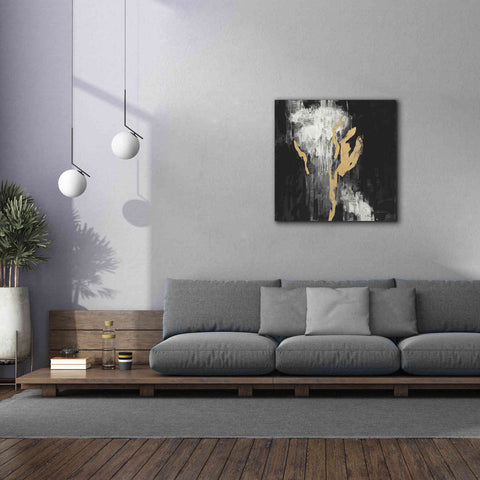 Image of 'Golden Rain II BW' by Silvia Vassileva, Canvas Wall Art,37 x 37