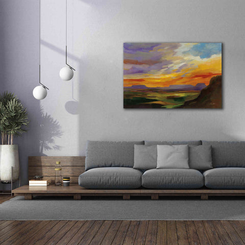 Image of 'Sonoran Desert Sunset' by Silvia Vassileva, Canvas Wall Art,60 x 40