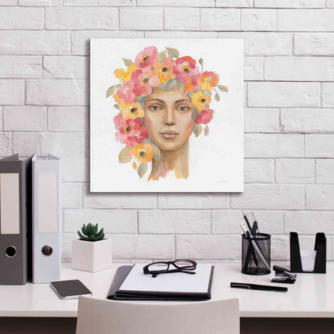 Image of 'International Woman I' by Silvia Vassileva, Canvas Wall Art,18 x 18