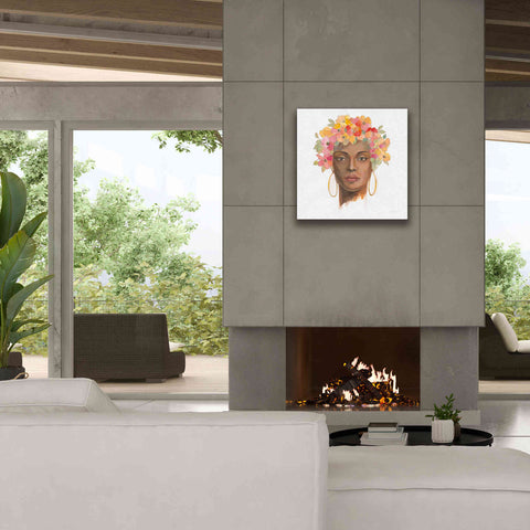 Image of 'International Woman II' by Silvia Vassileva, Canvas Wall Art,26 x 26