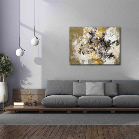 Image of 'Leaves on the Asphalt' by Silvia Vassileva, Canvas Wall Art,54 x 40