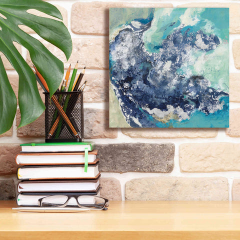 Image of 'Turquoise' by Silvia Vassileva, Canvas Wall Art,12 x 12