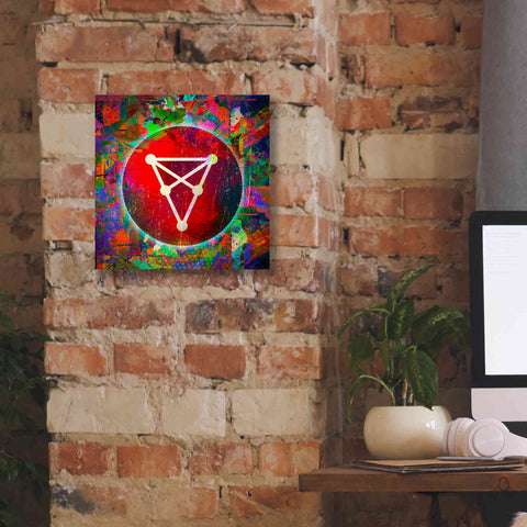 Image of 'CHZ Chiliz Crypto,' Canvas Wall Art,12 x 12