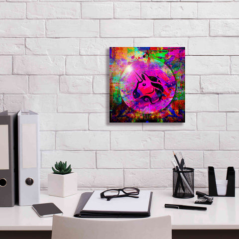 Image of 'UNI Uniswap Crypto,' Canvas Wall Art,12 x 12