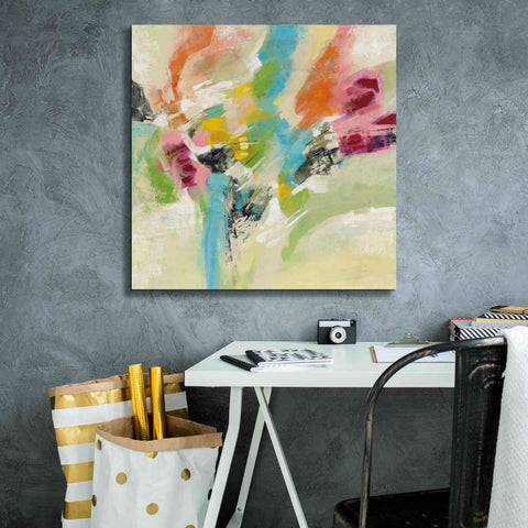 Image of Epic Art 'Summer Lunapark' by Silvia Vassileva, Canvas Wall Art,26 x 26