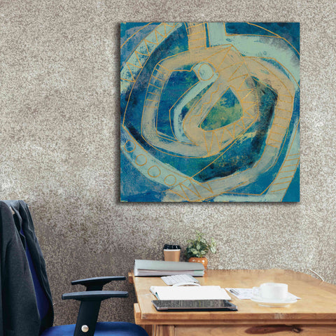 Image of Epic Art 'Mid Modern Tile I' by Silvia Vassileva, Canvas Wall Art,37 x 37