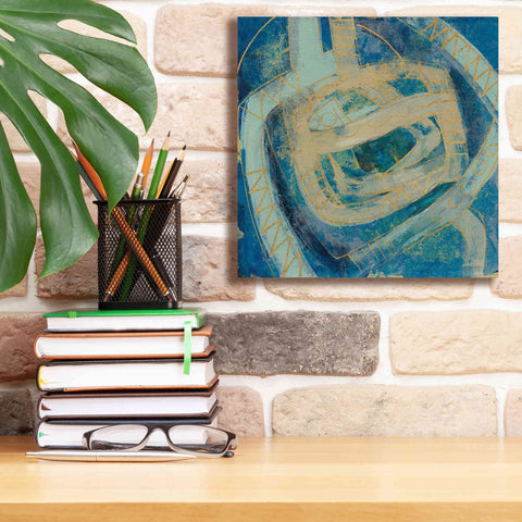 Image of Epic Art 'Mid Modern Tile II' by Silvia Vassileva, Canvas Wall Art,12 x 12