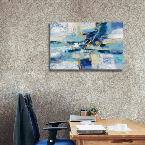 Image of Epic Art 'Wave Breaker' by Silvia Vassileva, Canvas Wall Art,40 x 26