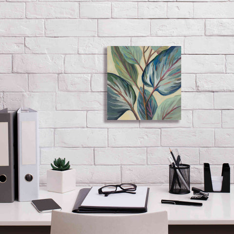 Image of Epic Art 'Greenhouse Leaves' by Silvia Vassileva, Canvas Wall Art,12 x 12