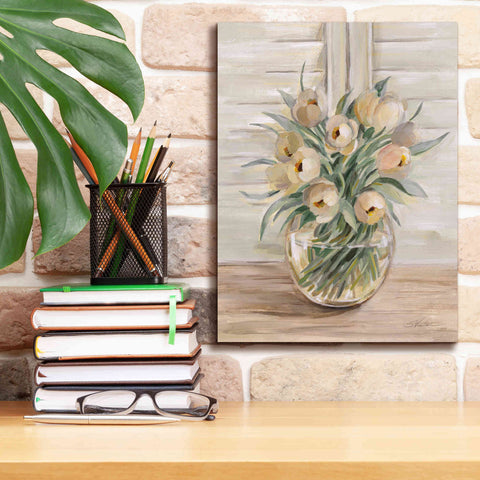 Image of Epic Art 'Blush Floral Bouquet' by Silvia Vassileva, Canvas Wall Art,12 x 16