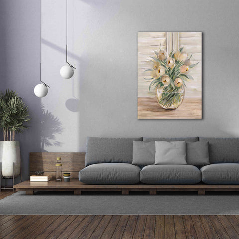 Image of Epic Art 'Blush Floral Bouquet' by Silvia Vassileva, Canvas Wall Art,40 x 54