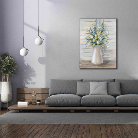 Image of Epic Art 'Cottage Windowsill' by Silvia Vassileva, Canvas Wall Art,40 x 54