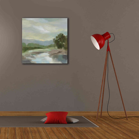 Image of Epic Art 'Sage Lake' by Silvia Vassileva, Canvas Wall Art,26 x 26