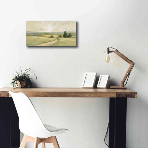 Image of Epic Art 'Sage Hills' by Silvia Vassileva, Canvas Wall Art,24 x 12
