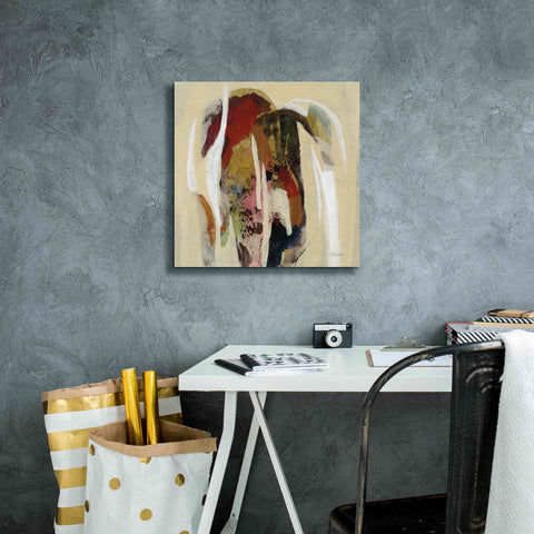 Image of Epic Art 'Terracotta Tile II' by Silvia Vassileva, Canvas Wall Art,18 x 18
