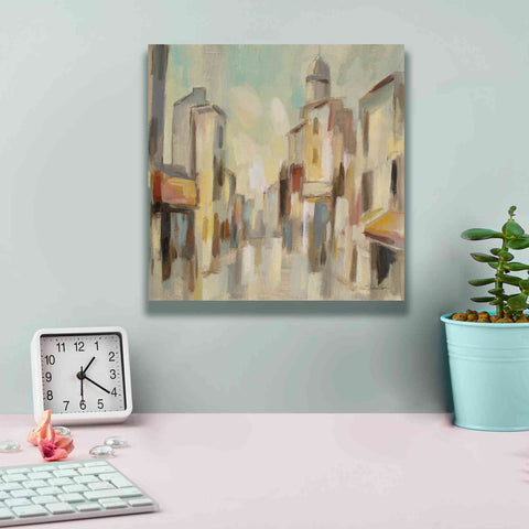 Image of Epic Art 'Pastel Street I' by Silvia Vassileva, Canvas Wall Art,12 x 12