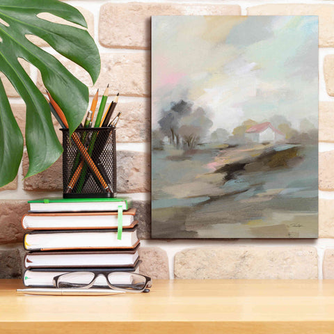 Image of 'Farm in April' by Silvia Vassileva, Canvas Wall Art,12 x 16