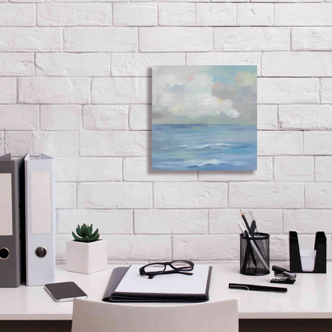 Image of 'Morning Seaside Clouds' by Silvia Vassileva, Canvas Wall Art,12 x 12