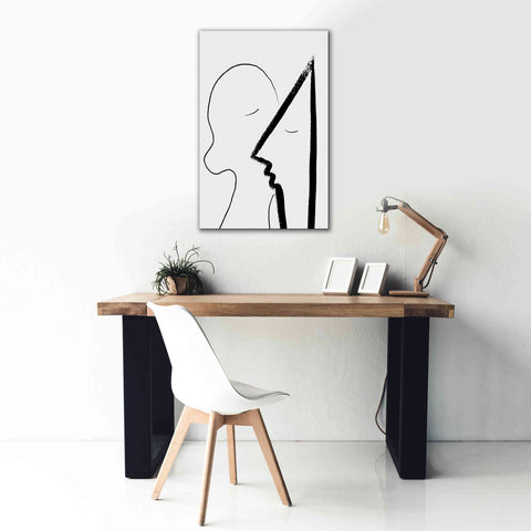 Image of 'A Sweet Kiss' by Cesare Bellassai, Canvas Wall Art,26 x 40