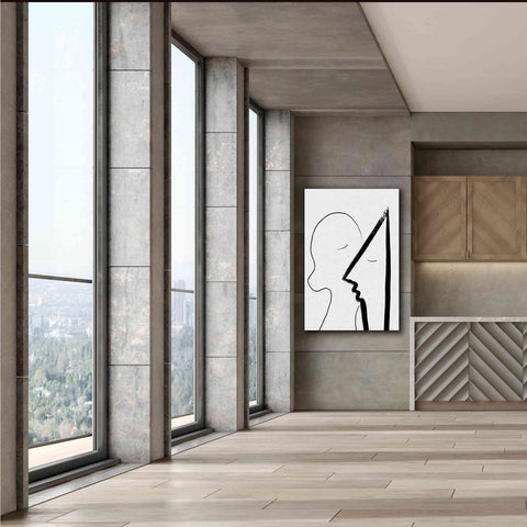 Image of 'A Sweet Kiss' by Cesare Bellassai, Canvas Wall Art,40 x 60