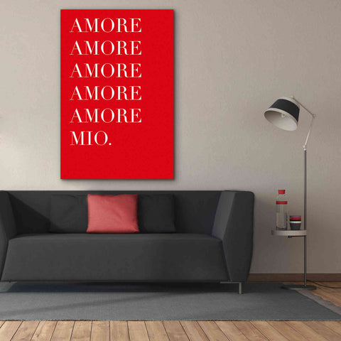 Image of 'Amore Mio Amore Mio' by Cesare Bellassai, Canvas Wall Art,40 x 60