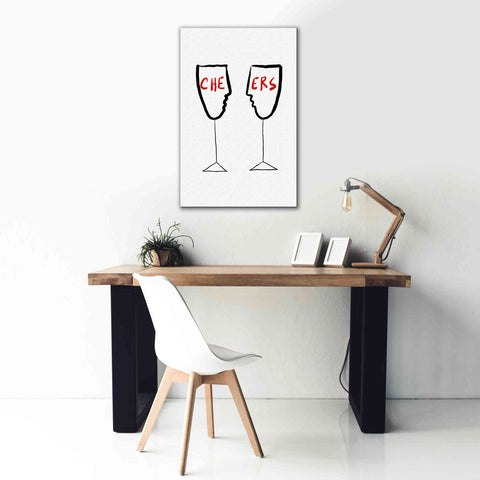 Image of 'Cheers' by Cesare Bellassai, Canvas Wall Art,26 x 40